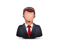 Business Man with headset