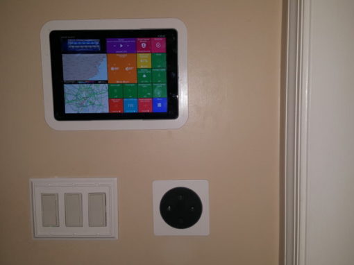 iPad and Alexa mount